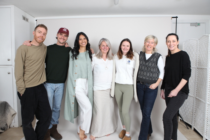 Group photo of team from photoshoot